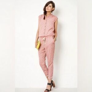 ☘️SALE☘️ Scotch & Soda Honolulu pink printed jumpsuit